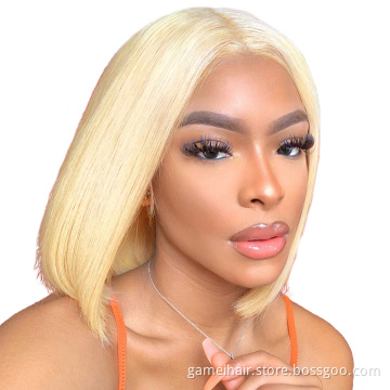 Cheap Wholesale 613 Blonde Raw Brazilian Human Hair 4x4 Hd Full Lace Front Wig Vendor For Black Women Human Hair 613 Lace Wig